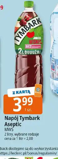 E.Leclerc Tymbark Napj Aseptic oferta