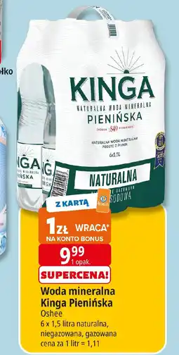 E.Leclerc KINGA Woda mineralna oferta