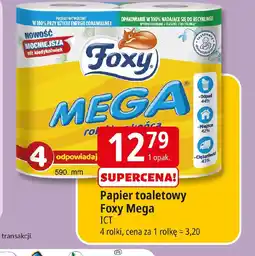 E.Leclerc FOXY MEGA toaletpap ICTr oferta