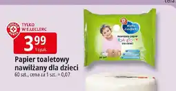 E.Leclerc PAPIER TOALETOWY NAWILANY DLA DZIECI oferta