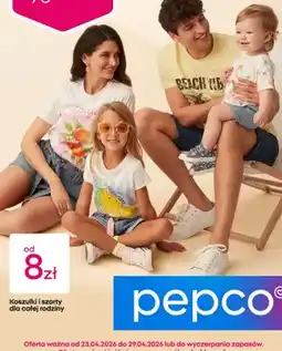 Pepco Koszulki i szorty dla całej rodziny - cena od: oferta