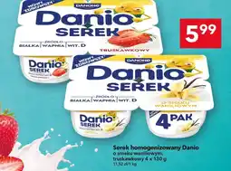 Lewiatan Serek homogenizowany o smaku waniliowym, truskawkowy oferta