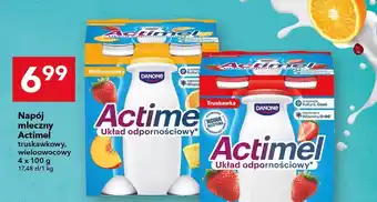 Napój mleczny truskawkowy, wieloowocowy