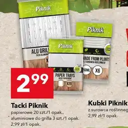 Lewiatan Tacki papierowe 20 szt./1 opak., aluminiowe do grilla 3 szt./1 opak oferta