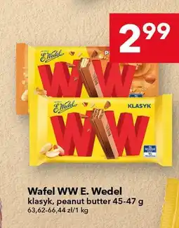 Lewiatan Wafel klasyk, peanut butter oferta