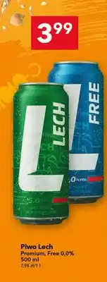 Lewiatan Piwo Lech Premium 0,0% oferta