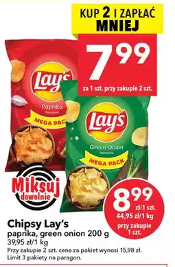 Lewiatan Chipsy green onion oferta