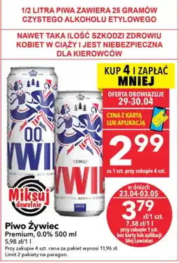 Lewiatan Piwo Premium 0.0% oferta