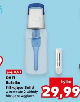 Kaufland Butelka filtrująca Solid w zestawie 2 wkłady filtrujące węglowe oferta