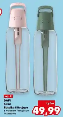 Kaufland Solid Butelka filtrująca z wkładem filtrującym w zestawie oferta