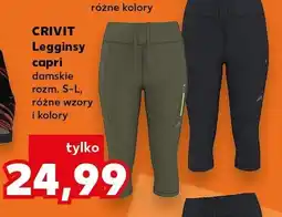 Kaufland Legginsy capri damskie oferta