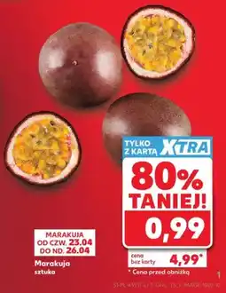 Kaufland Marakuja sztuka oferta