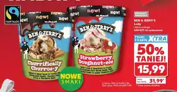 Kaufland Lody Ben & Jerry's różne rodzaje oferta