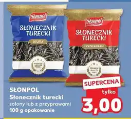 Kaufland Słonecznik turecki solony lub z przyprawami oferta