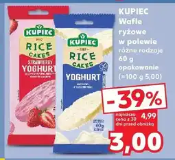Kaufland Wafle Rice Cakes w polewie różne rodzaje Yoghurt oferta