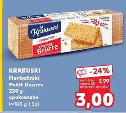 Kaufland Herbatniki Petit Beurre oferta