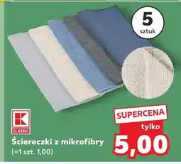 Kaufland Ściereczki z mikrofibry oferta