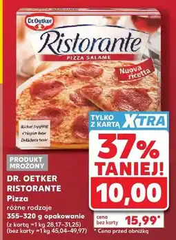 Kaufland Pizza różne rodzaje oferta