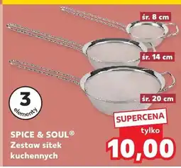 Kaufland Zestaw siteł kuchennych oferta