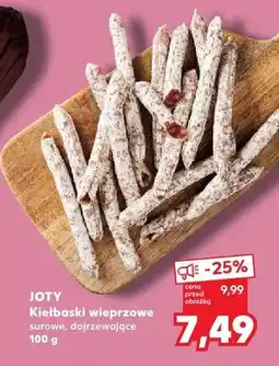 Kaufland Kiełbaski wieprzowe surowe, dojrzewające oferta