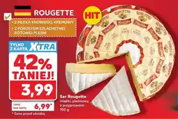Kaufland Ser Rougette miękki, pleśniowy, z przyprawami oferta