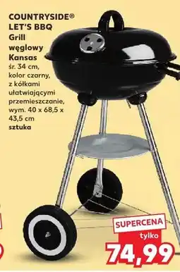Kaufland Grill węglowy Kansas oferta