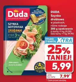 Kaufland Szynka gotowana drobiowa oferta