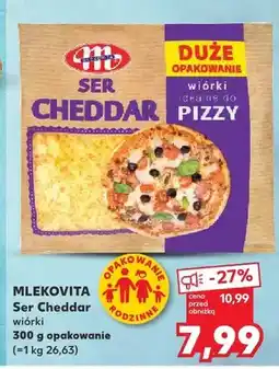 Kaufland Ser Cheddar wiórki oferta