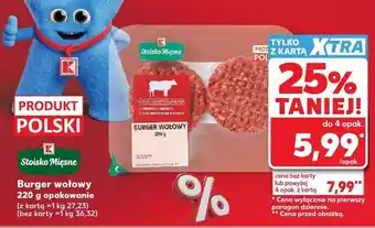 Kaufland Burger wołowy oferta