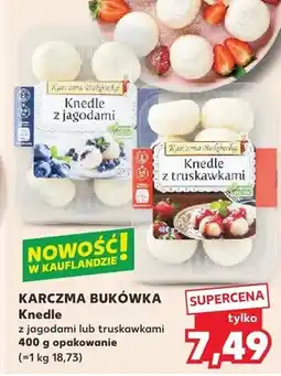 Kaufland Knedle z jagodami lub truskawkami oferta