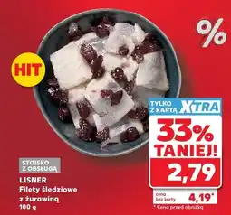 Kaufland Filety śledziowe z żurawiną oferta