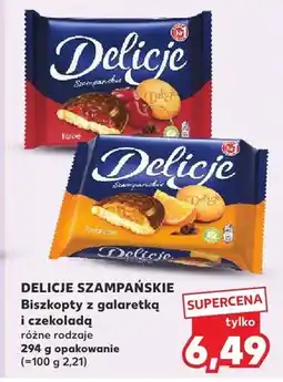 Kaufland Biszkopty z galaretką i czekoladą różne rodzaje oferta