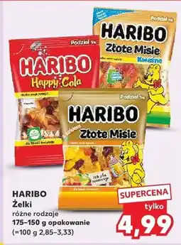 Kaufland Żelki różne rodzaje oferta