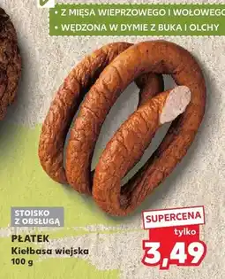 Kaufland Kiełbasa wiejska oferta
