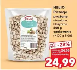 Kaufland Pistacje prażone niesolone, klasyczne oferta