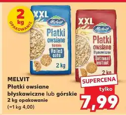 Kaufland Płatki owsiane błyskawiczne lub górskie oferta