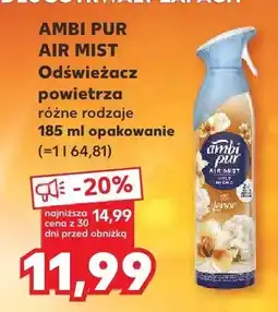 Kaufland Air mist odświeżacz powietrza różne rodzaje oferta