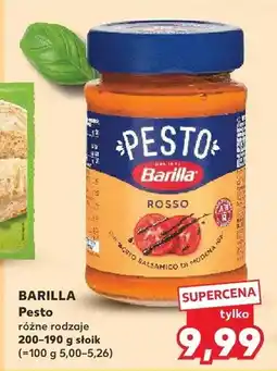 Kaufland Pesto różne rodzaje oferta