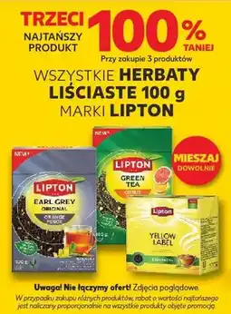 Kaufland Herbata zielona różne rodzaje oferta