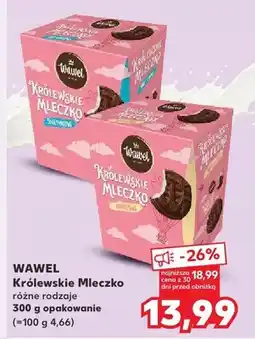 Kaufland Królewskie Mleczko różne rodzaje oferta