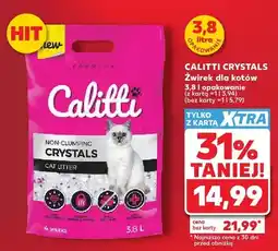 Kaufland Żwirek dla kotów Crystals oferta
