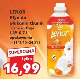 Kaufland Płyn do płukania tkanin różne rodzaje oferta