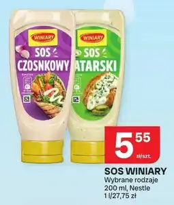 Chorten Sos czosnkowy, tatarski oferta
