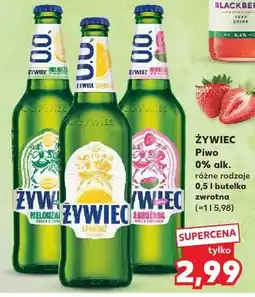 Kaufland Piwo Żywiec Lemon oferta