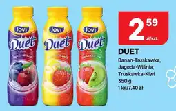 Chorten Napój jogurtowy duet banan-truskawka, jagoda-wiśnia, truskawka-kiwi oferta