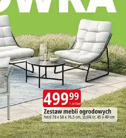 E.Leclerc Zestaw mebli ogrodowych oferta