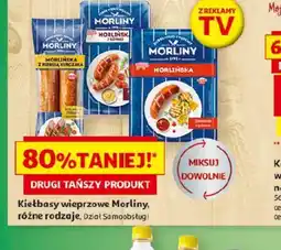 Auchan Morliny Kiełbasy wieprzowe oferta