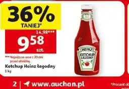 Auchan Heinz Ketchup łagodny oferta