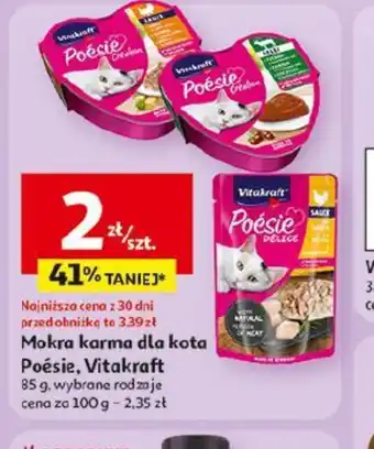 Mokra karma dla kota Poesie Vitakraft