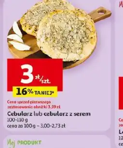 Auchan Cebularz lub cebularz z serem oferta